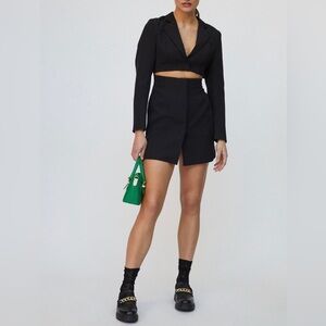 NWT! Mare Mare x Anthropologie Blazer Mini Dress Black Size Medium $190